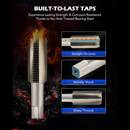 Professional Certification🔧114-Piece Oil Pan Thread Repair Kit