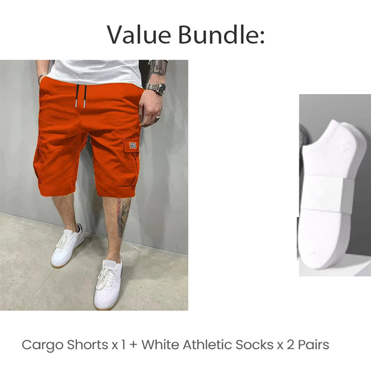 🥳2026 HOT SALE🥳💞50K+ SOLD!💥👴🩳  50% OFF! Lightweight Cargo Shorts – Breathable fabric, knee-length cut. Secure pockets for phone & keys. Comfortable all day long. ✅☀️