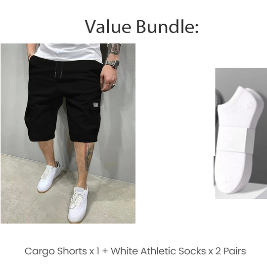 🥳2026 HOT SALE🥳💞50K+ SOLD!💥👴🩳  50% OFF! Lightweight Cargo Shorts – Breathable fabric, knee-length cut. Secure pockets for phone & keys. Comfortable all day long. ✅☀️