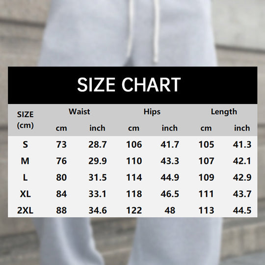 Wear All Day Instantly! No-Iron Loose Fit Drawstring Pants