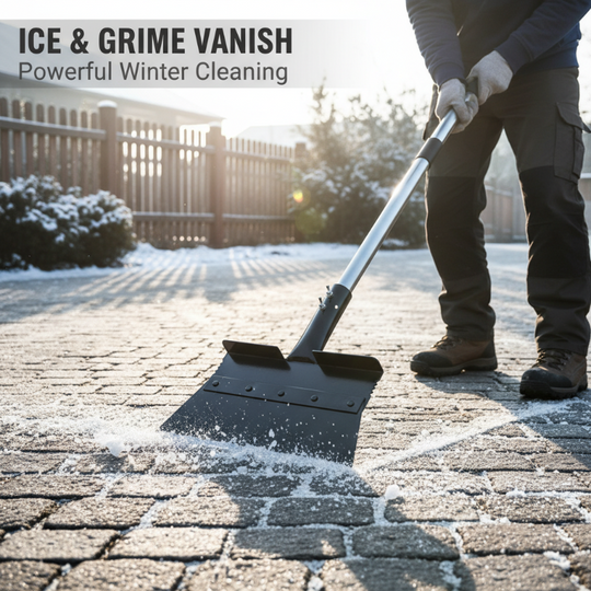 Multifunction Garden Flat Shovel for Weeding & Ice Removal