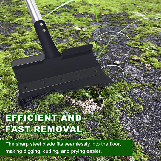 Multifunction Garden Flat Shovel for Weeding & Ice Removal