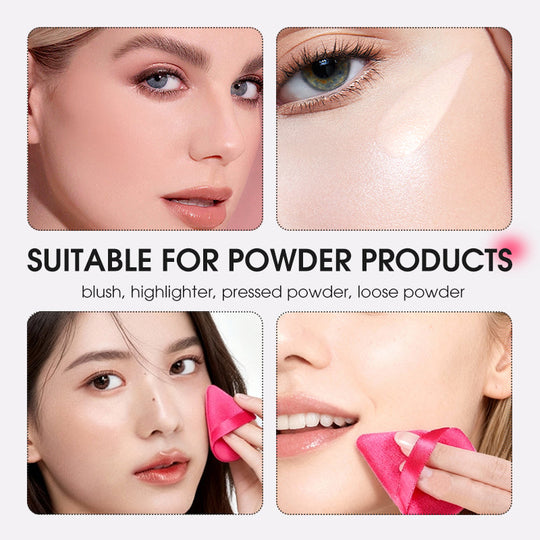 Triangular Powder Puff Makeup Sponge