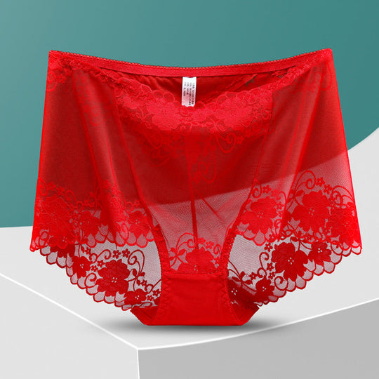 🔥Buy 1 Get 2 free ！🔥Ladies Silk Lace Handmade Panties