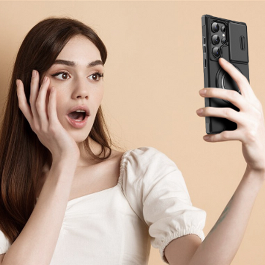 🥳2026 HOT SALE🥳💞50K+ SOLD!🎬🔥3-in-1 Magnetic Case for Samsung – Snap & Go Stand + Raised Camera Guard + Full Protection. Your all-in-one daily shield. 🛡️🧲