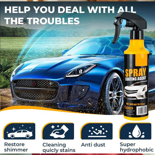Nano Hydrophobic Car Coating Spray