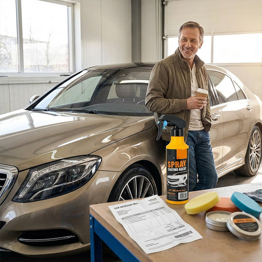 Nano Hydrophobic Car Coating Spray