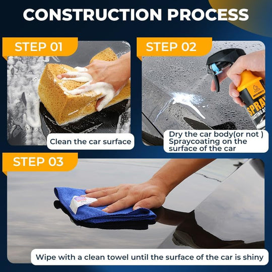 Nano Hydrophobic Car Coating Spray