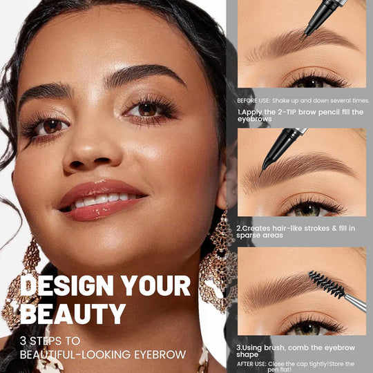 💞50K+ SOLD!💥🖌️ Buy 1 & Get 1 Free! 🔥4D Brow Pen – Natural, perfect eyebrows & eyeliner that lasts all day!