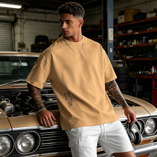 🥳SUMMER HOT SALE🥳Urban Cotton Blend Tee – From Day to Night