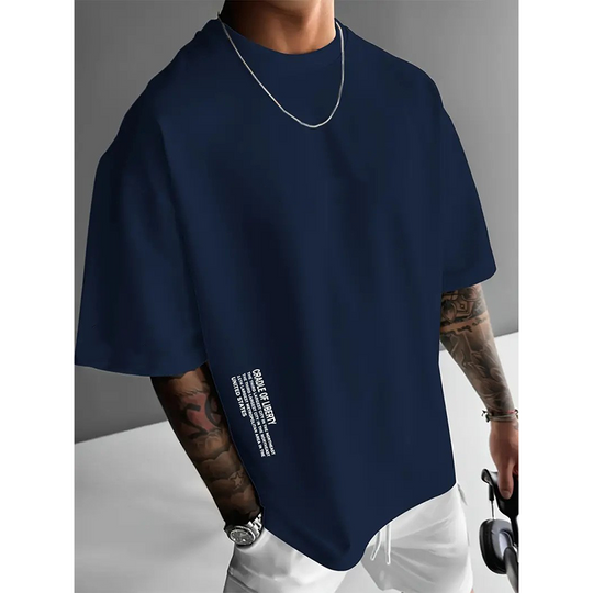 🥳SUMMER HOT SALE🥳Urban Cotton Blend Tee – From Day to Night