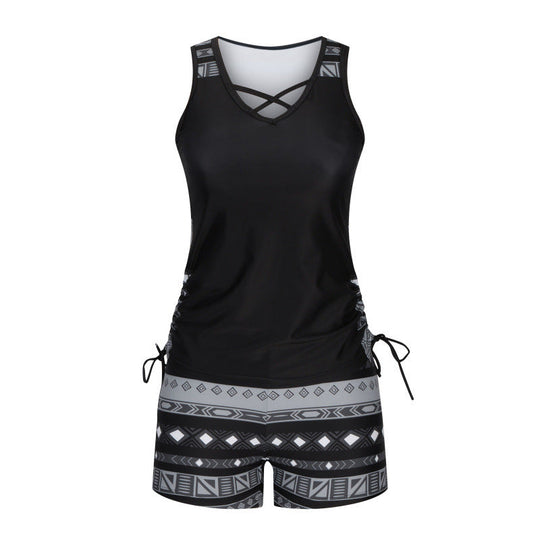 🏊‍♀️Women's Printed Two-Piece Tankini Swimsuit