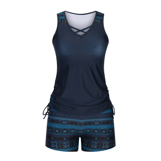 🏊‍♀️Women's Printed Two-Piece Tankini Swimsuit