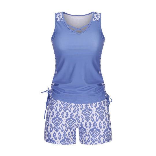 🏊‍♀️Women's Printed Two-Piece Tankini Swimsuit