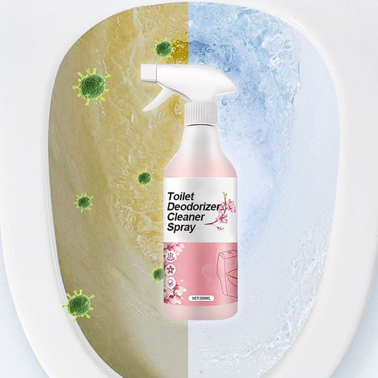 🚽 Toilet Deodorizer Cleaner Spray – Sparkle in Seconds, Fresh All Day! ✨💧 Strong decontamination + lasting fragrance – your toilet’s new best friend. 🌸💪