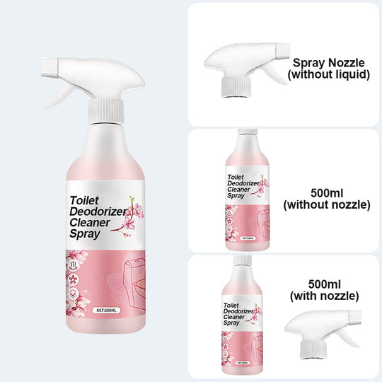 🚽 Toilet Deodorizer Cleaner Spray – Sparkle in Seconds, Fresh All Day! ✨💧 Strong decontamination + lasting fragrance – your toilet’s new best friend. 🌸💪