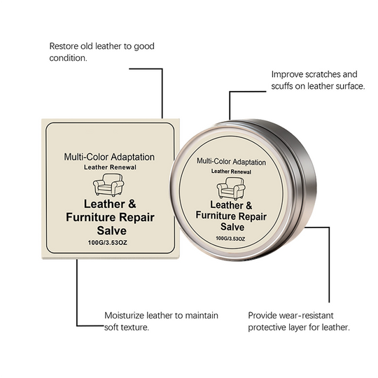 📢📢Limited time Buy 2 Get 1 Free!⏰Leather Recoloring Balm & Color Restorer