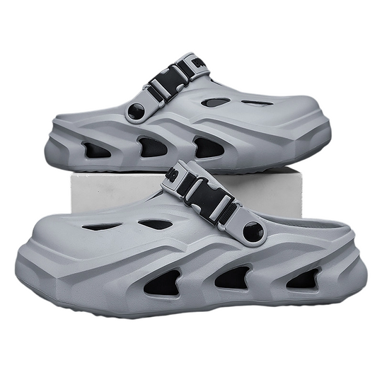 Men's Thick-Soled Platform Clogs
