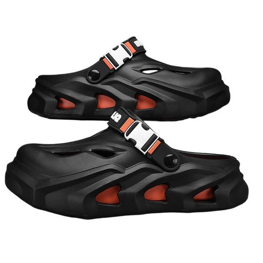 Men's Thick-Soled Platform Clogs