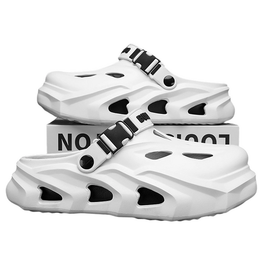 Men's Thick-Soled Platform Clogs