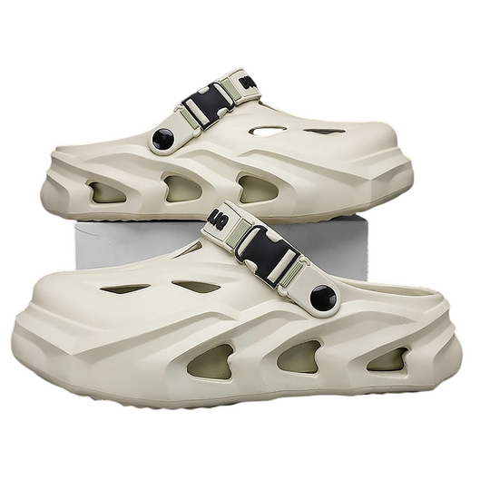 Men's Thick-Soled Platform Clogs