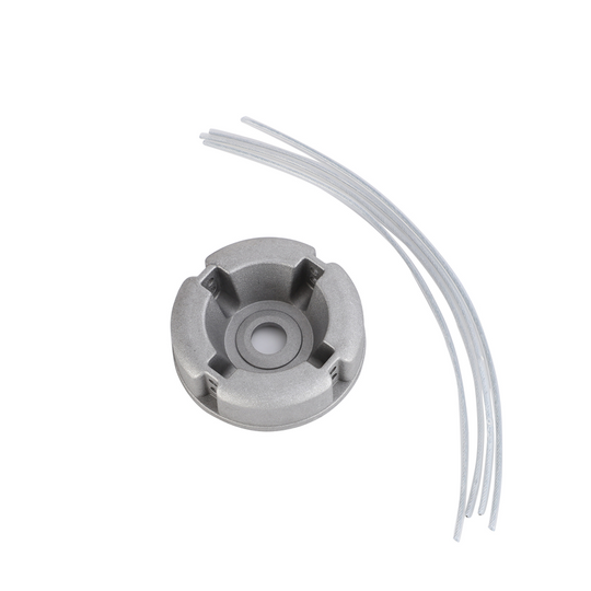 50% OFF NOW!  Aluminum Trimmer Head – 4-Line Cutting & Universal Fit – Heavy-Duty & Easy Line Replacement