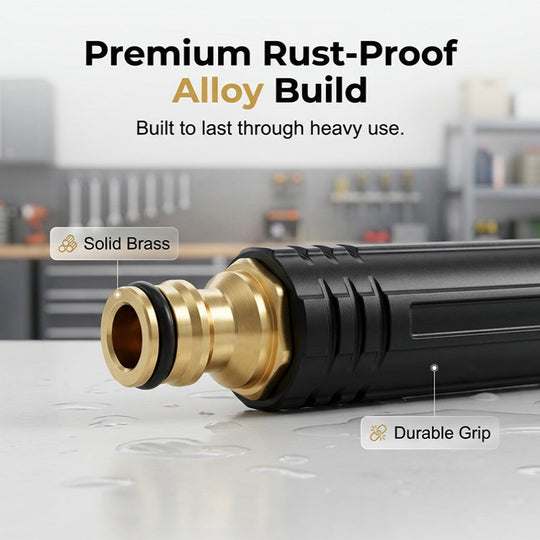 🚀HOT SALE 40% OFF - High-Pressure Direct Spray Water Nozzle - Wash at Home, Save Big! 🔥💦
