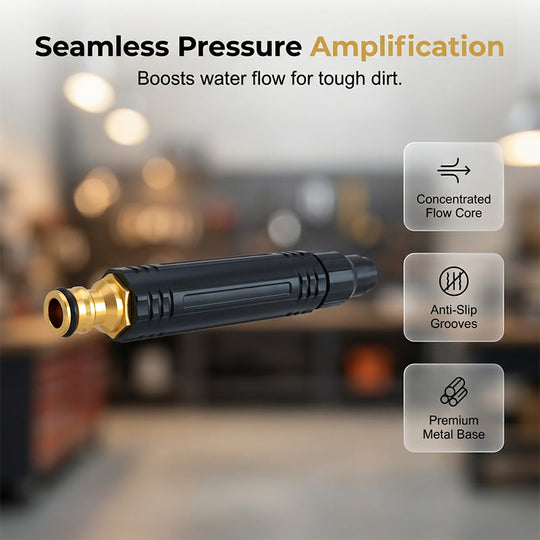 🚀HOT SALE 40% OFF - High-Pressure Direct Spray Water Nozzle - Wash at Home, Save Big! 🔥💦