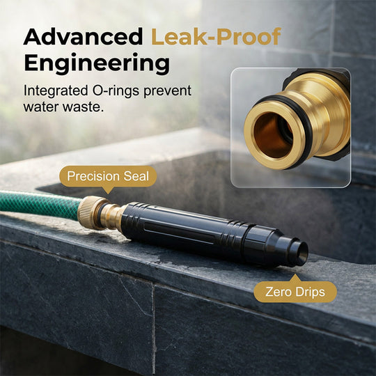 🚀HOT SALE 40% OFF - High-Pressure Direct Spray Water Nozzle - Wash at Home, Save Big! 🔥💦