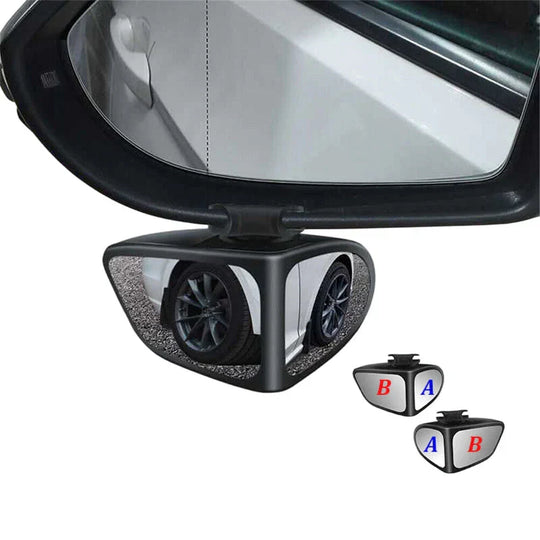 🔥2026 HOT SALE🥳💞50K+ SOLD!🔥⚡Dual-Lens 360°Adjustable Blind Spot Mirror