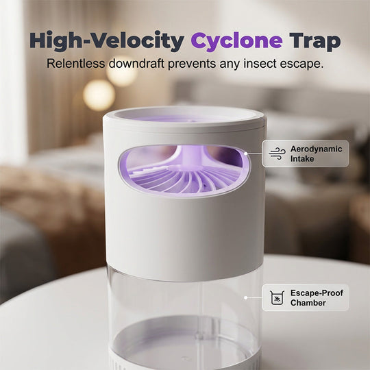 🦟50K+ sold!  UV Mosquito Killer Lamp – quiet, USB, chemical-free