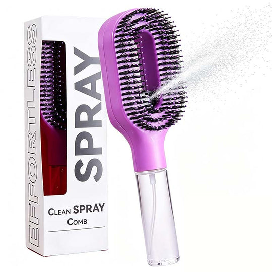 🪮💦Last Day Special Price🔥Anti-Static Hair Brush with Built-in Sprayer