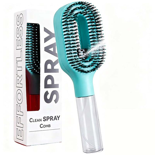 🪮💦Last Day Special Price🔥Anti-Static Hair Brush with Built-in Sprayer