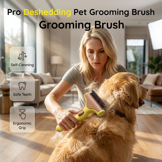 Professional Pet Dematting & Deshedding Comb