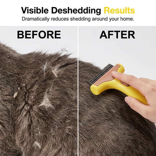 Professional Pet Dematting & Deshedding Comb
