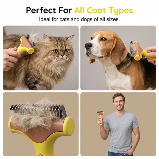 Professional Pet Dematting & Deshedding Comb