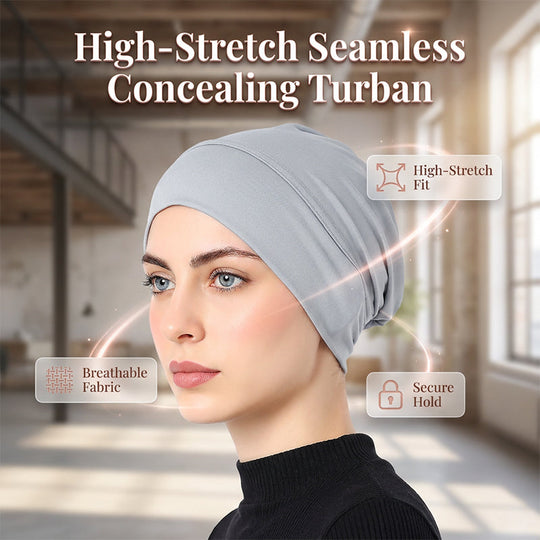 ⏳Limited-time 40% off⏰Soft Stretch Turban Cap for Women👒