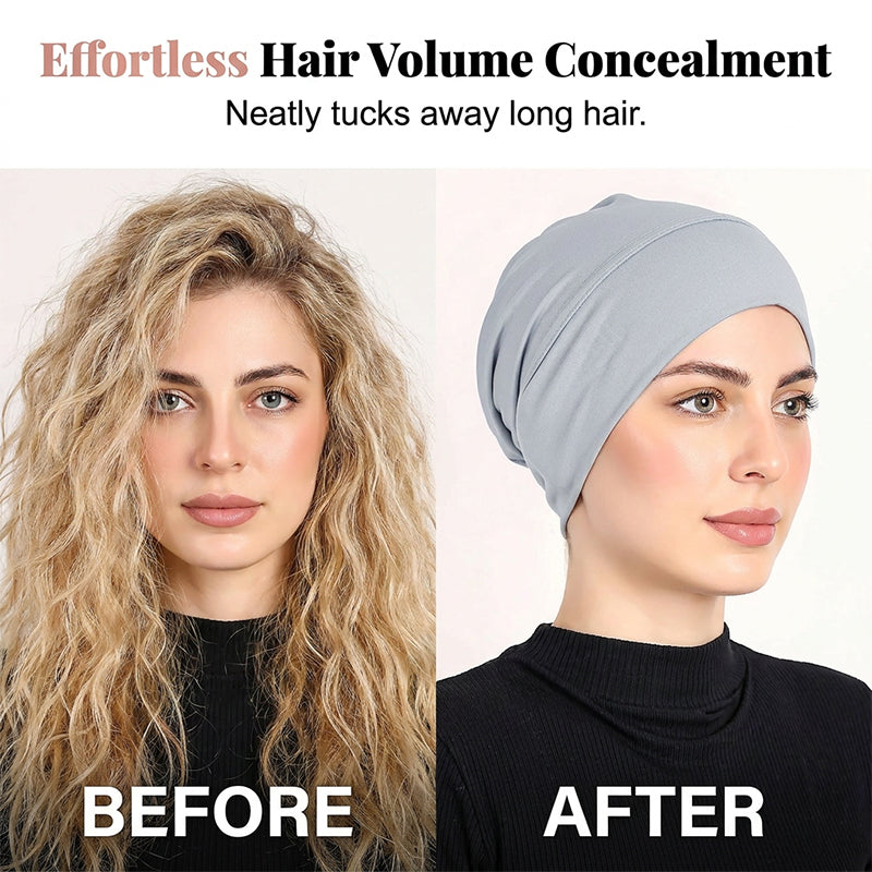 ⏳Limited-time 40% off⏰Soft Stretch Turban Cap for Women👒