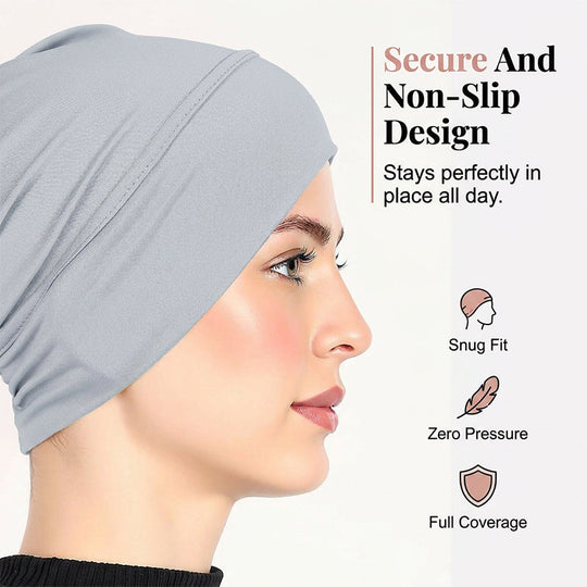⏳Limited-time 40% off⏰Soft Stretch Turban Cap for Women👒