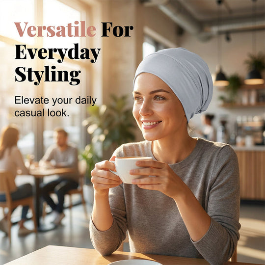 ⏳Limited-time 40% off⏰Soft Stretch Turban Cap for Women👒