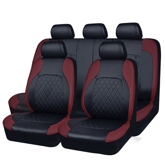 2026 Sale — Over 24,000 Sold!🏆 9-Piece Leather Car Seat Cover Set – Luxury & Protection