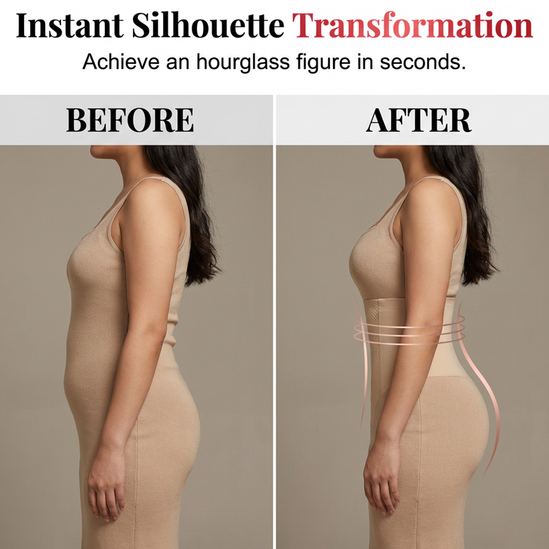 🥳2026 HOT SALE🥳💞50K+ SOLD!🌸🩲50% OFF! High‑Waisted Shaper – Firm support, natural lift. No more worrying about bulges. Your daily confidence secret. 👚💫