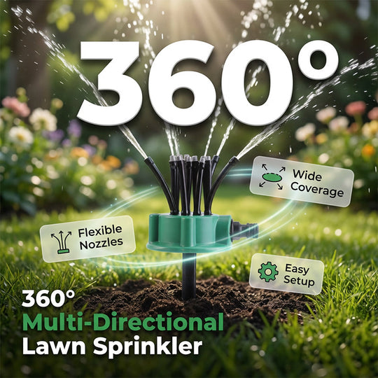 🏠 LIMITED-TIME 40% OFF! ✨360° Coverage Precision Garden Irrigation Sprinkler