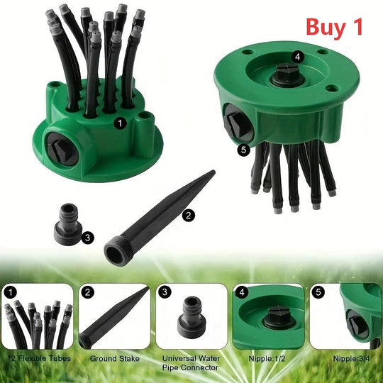 🏠 LIMITED-TIME 40% OFF! ✨360° Coverage Precision Garden Irrigation Sprinkler