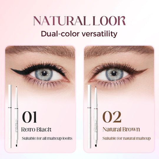 💜Smudge-Proof Dual-Tip Eyeliner Pencil