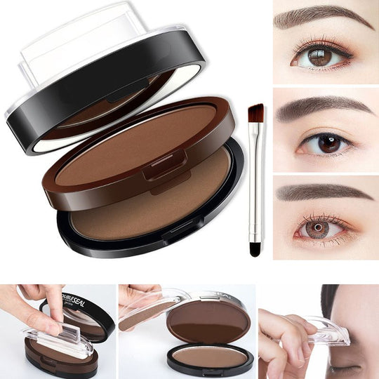 🥳2026 HOT SALE🥳💞50K+ SOLD!🖌️✨Instant Adjustable Eyebrow Stamp – Two‑color brow powder, waterproof & smudge‑proof. Natural, full brows in seconds! 💕🎀-Q