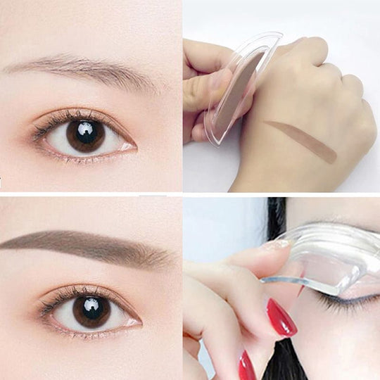 🥳2026 HOT SALE🥳💞50K+ SOLD!🖌️✨Instant Adjustable Eyebrow Stamp – Two‑color brow powder, waterproof & smudge‑proof. Natural, full brows in seconds! 💕🎀-Q