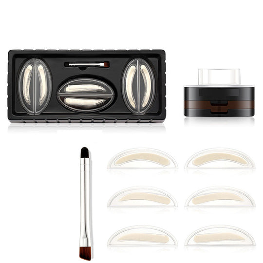 🥳2026 HOT SALE🥳💞50K+ SOLD!🖌️✨Instant Adjustable Eyebrow Stamp – Two‑color brow powder, waterproof & smudge‑proof. Natural, full brows in seconds! 💕🎀-Q