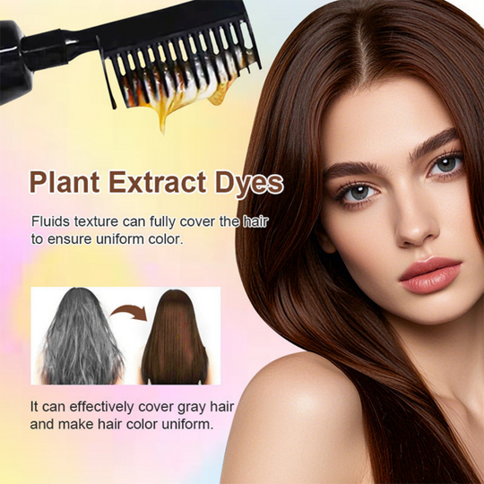 🔥Last Day Sale 35% OFF!🎉3-in-1 Hair Dye Comb