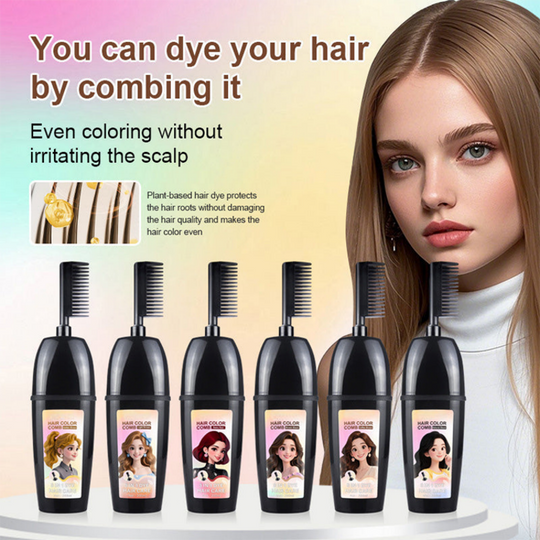 🔥Last Day Sale 35% OFF!🎉3-in-1 Hair Dye Comb